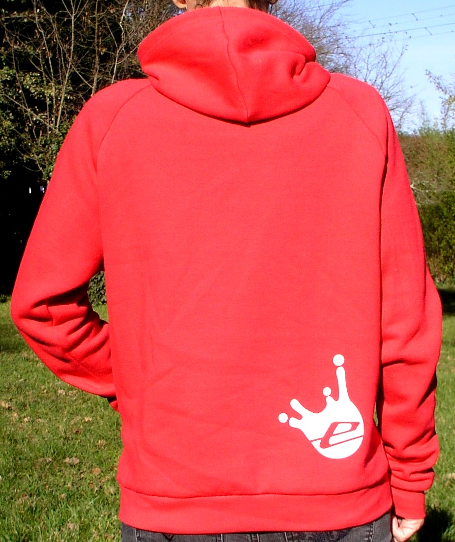 sweat 2012 rouge dos